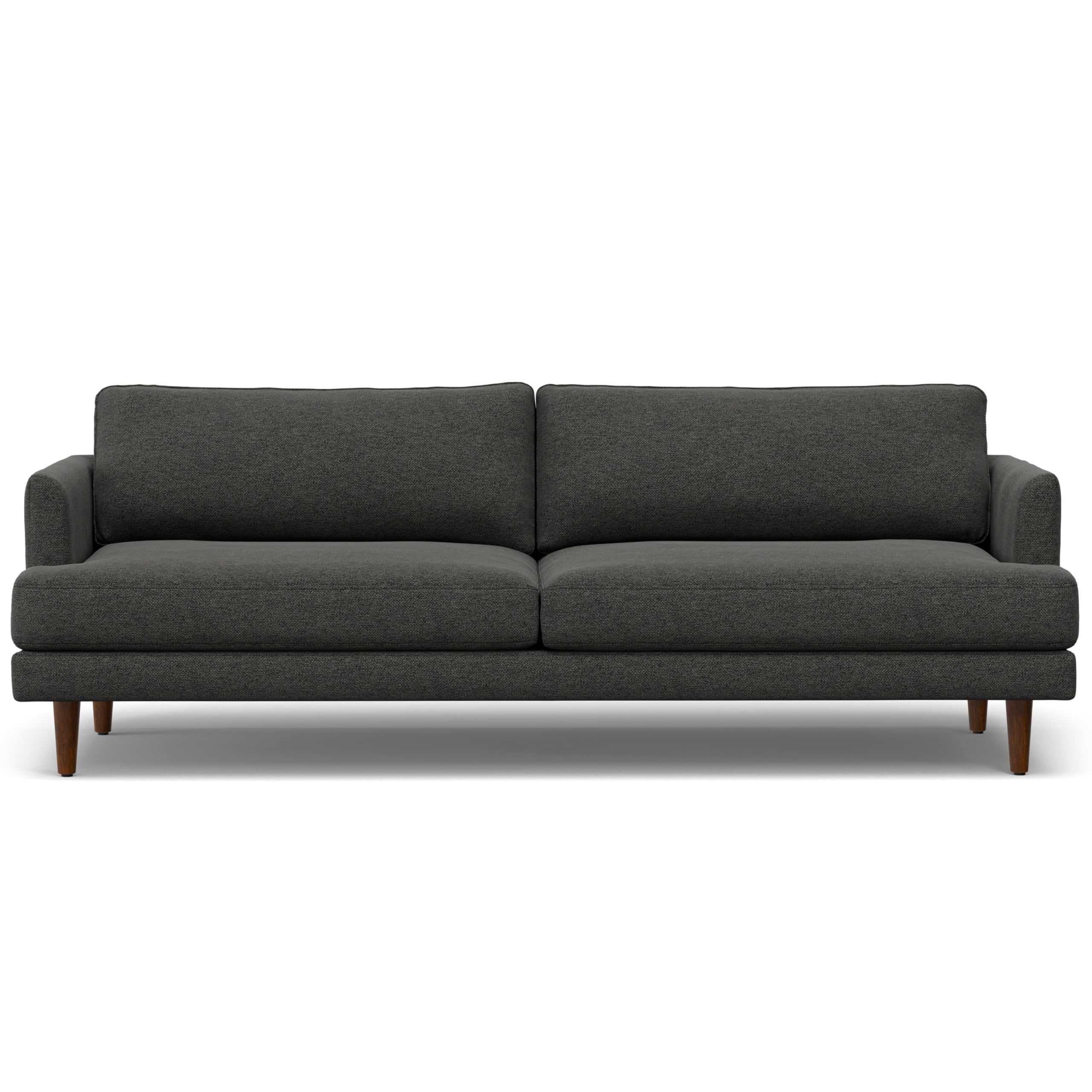 Amazon.com: SIMPLIHOME Livingston 90-inch Wide Sofa in Charcoal